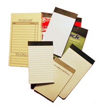  taped custom memo pads